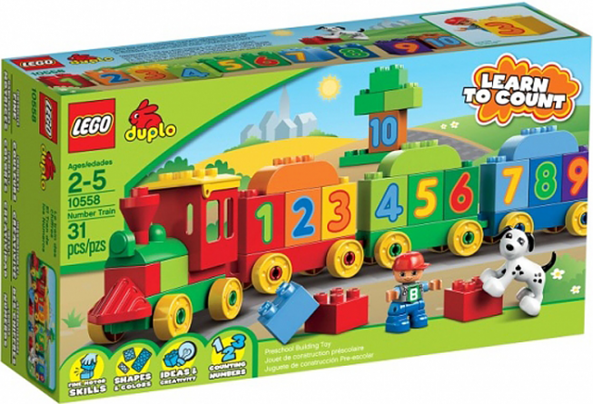 Конструктор LEGO Duplo Считай и играй 10558 фото 1
